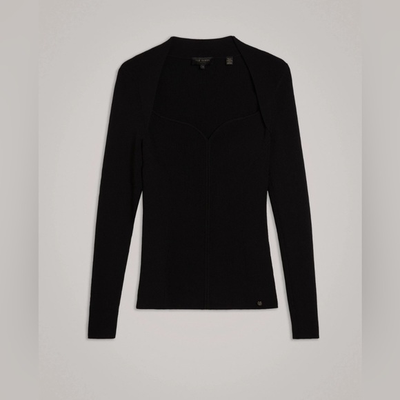 NWT Ted Baker sweetheart neck top - Picture 3 of 5